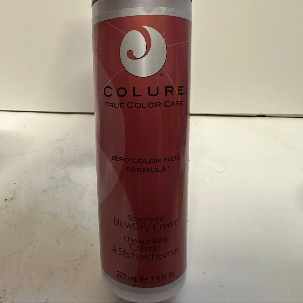 Colure Straight Hair Blow Dry Creme 7.5 OZ